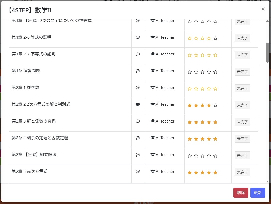 Bright Genius スケジュール - 進捗管理